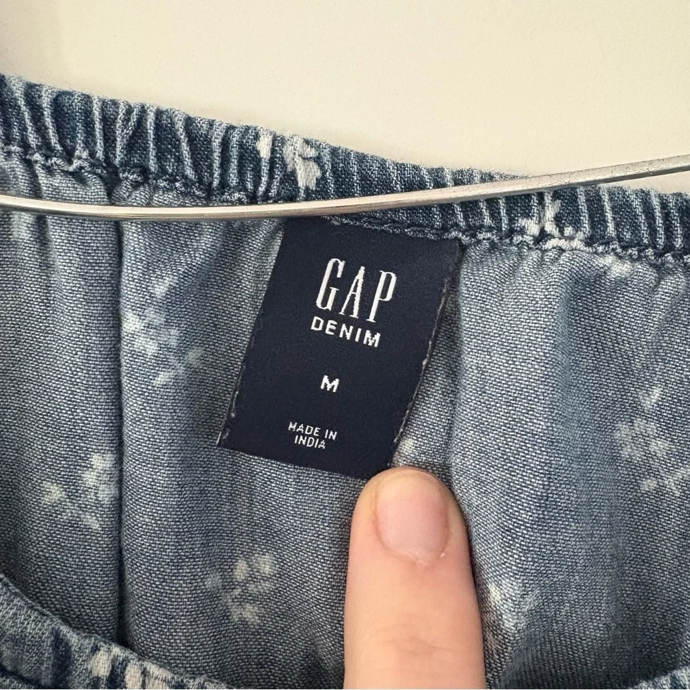 GAP Kids‎ • Denim Dress with Flowers